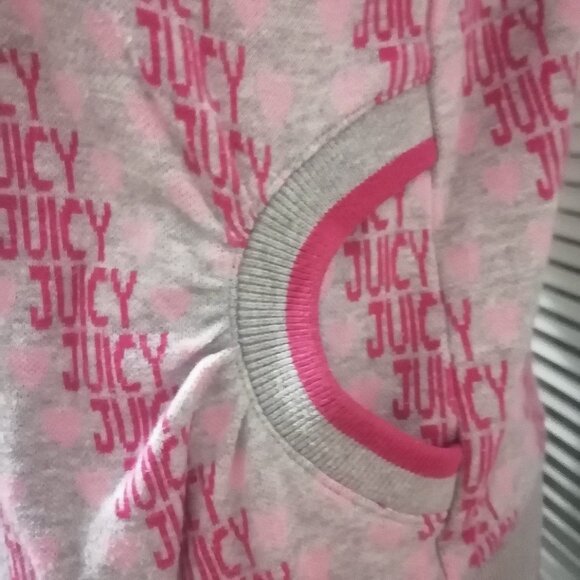 Juicy Couture Short Sleeve Zip Hoodie - Picture 5 of 7